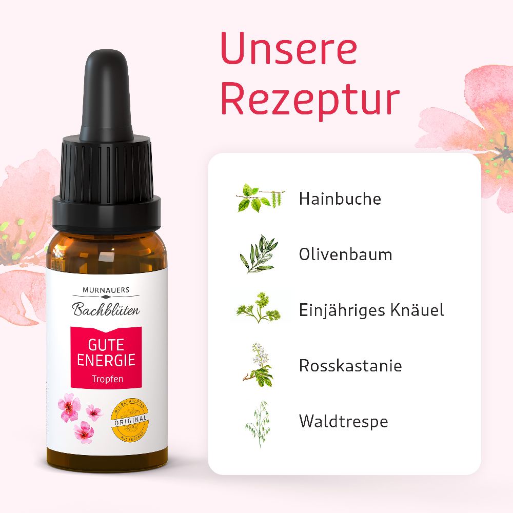 MURNAUERS Bachblüten GUTE ENERGIE 20 ml Tropfen