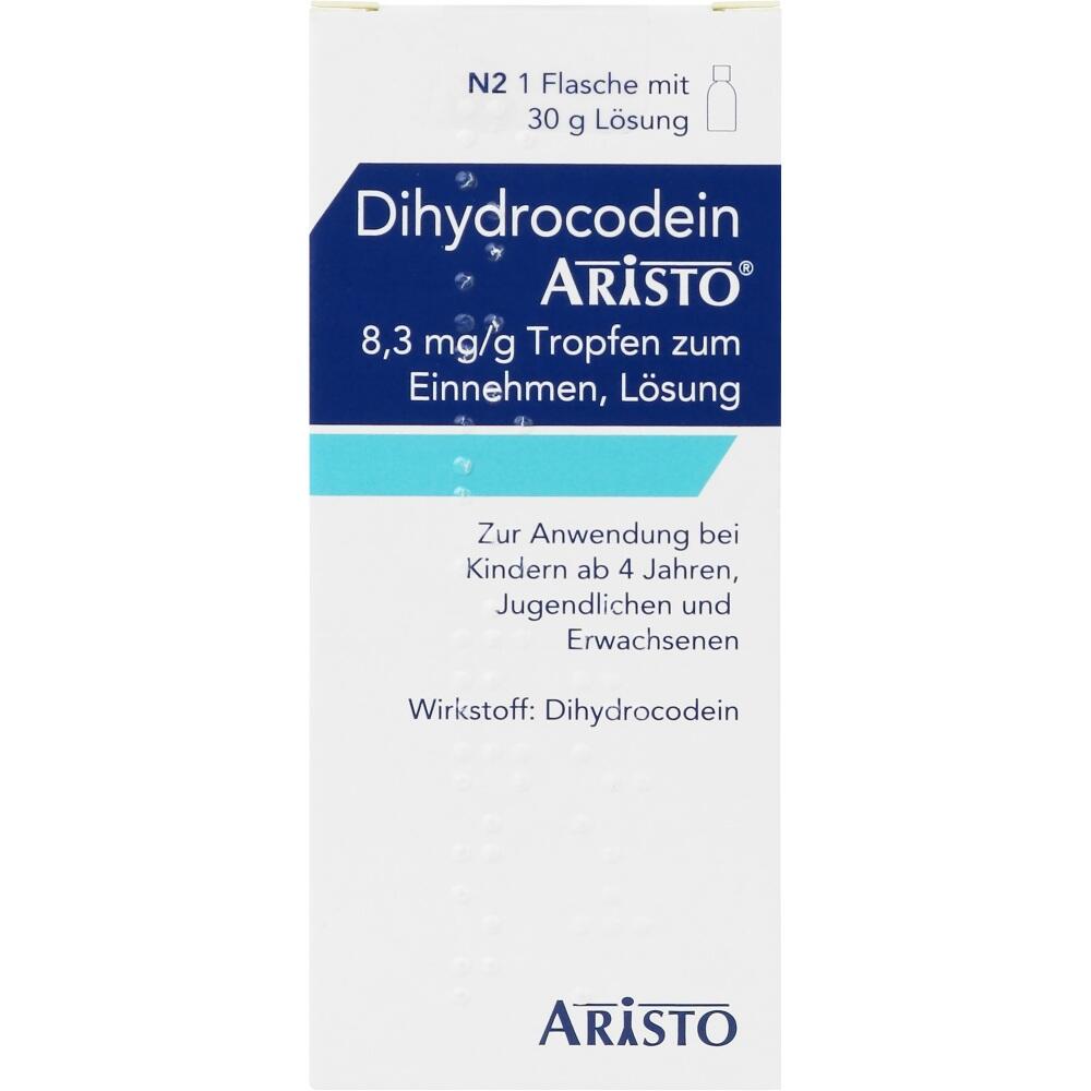 Dihydrocodein Aristo 8,3 mg / g  30 g Tropfen zum Einnehmen