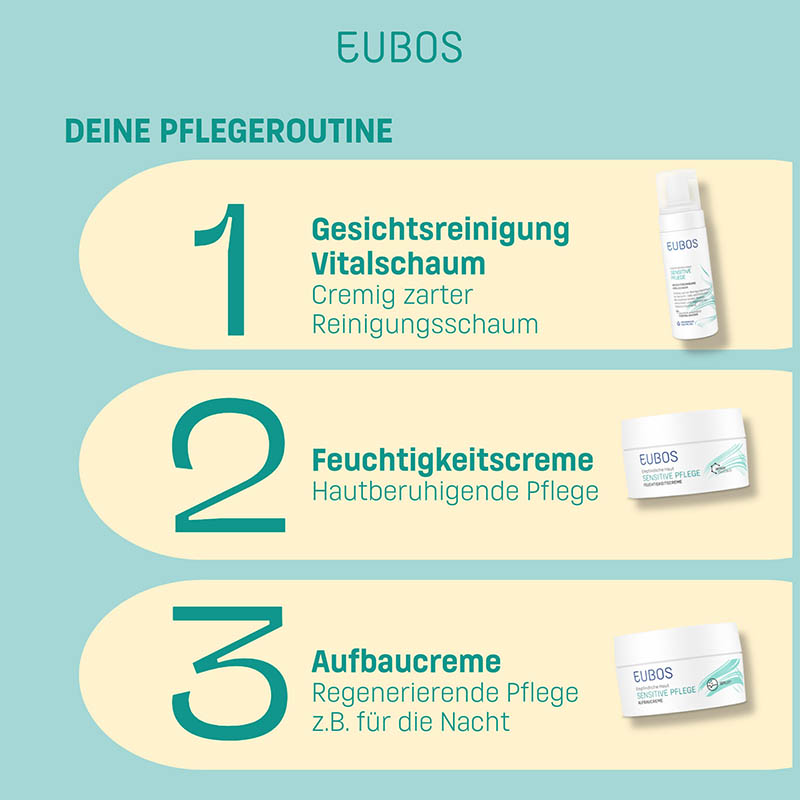 EUBOS SENSITIVE Aufbaucreme Nachtpflege 50 ml Creme