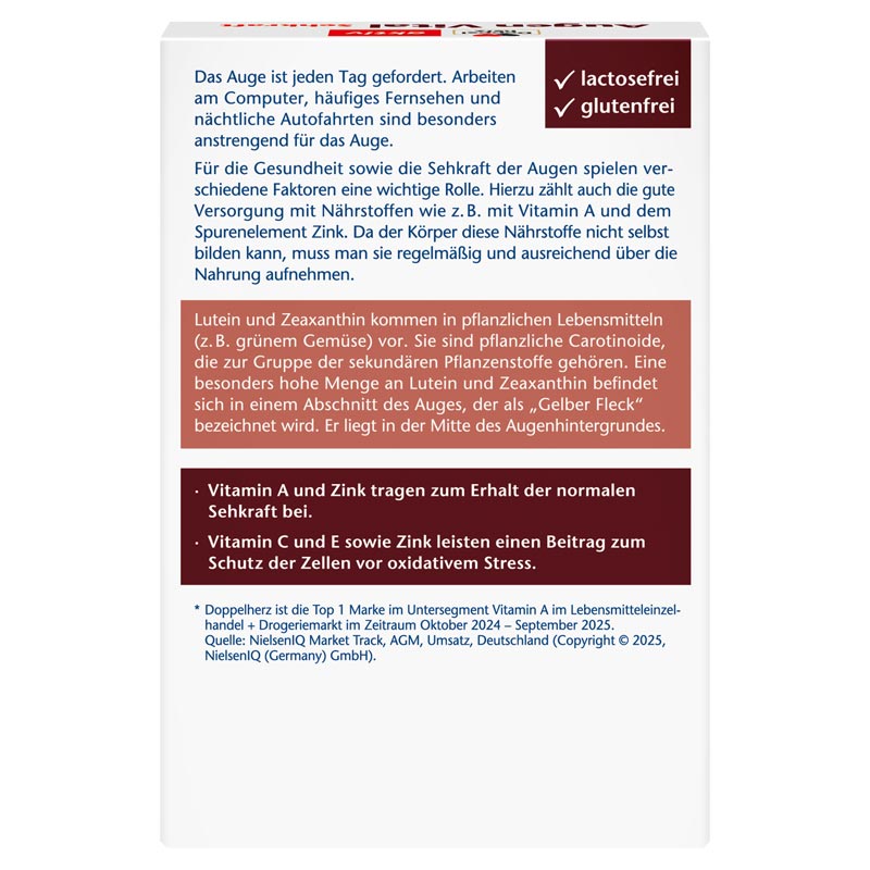 Doppelherz aktiv Augen Vital Sehkraft 30 St Kapseln