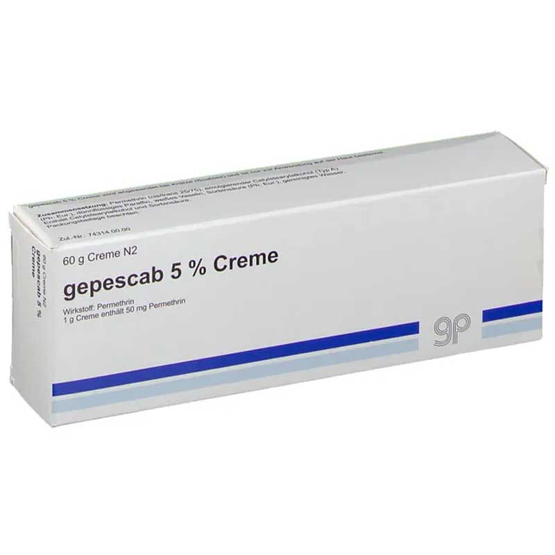 GEPESCAB 5% Creme 60 g Creme
