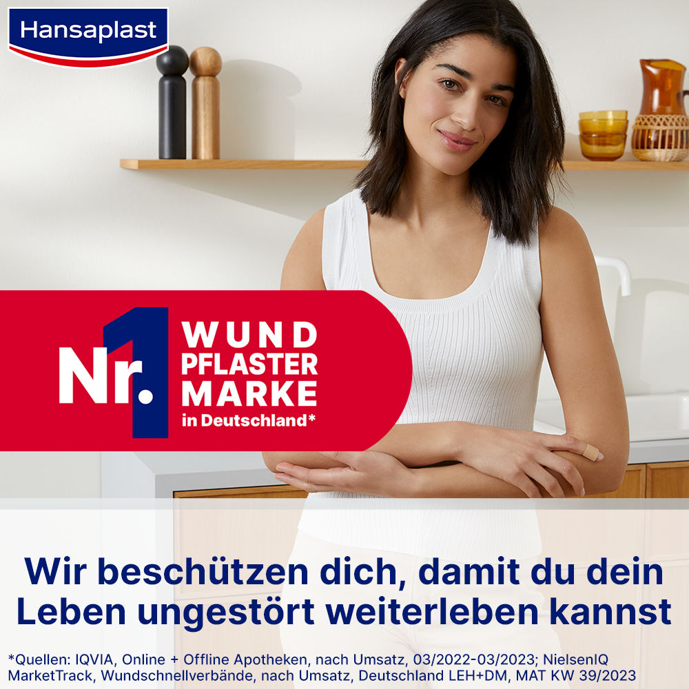 Hansaplast UNIVERSAL 20 Strips 20 St Pflaster