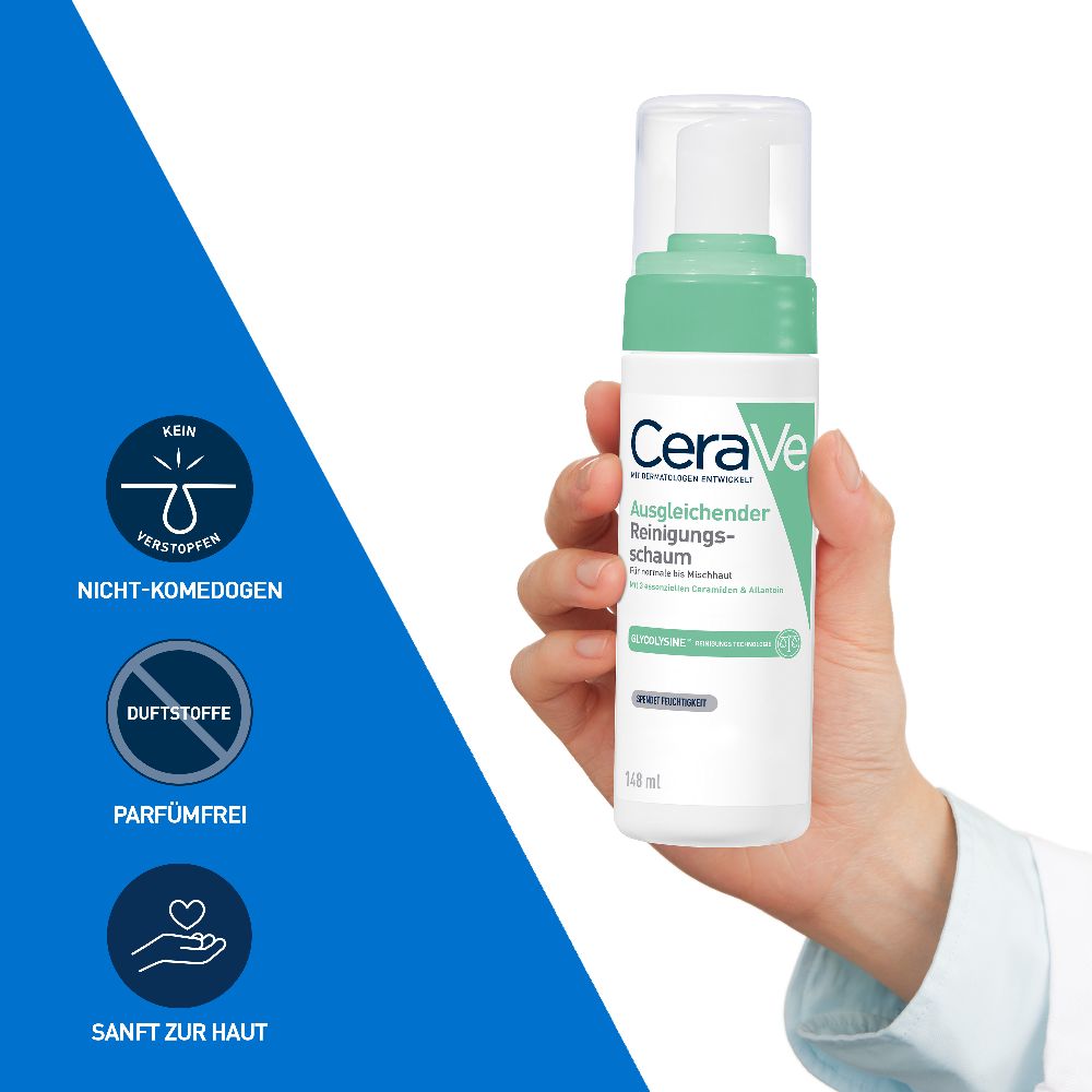 CeraVe Ausgleichender Reinigungsschaum 148 ml Schaum