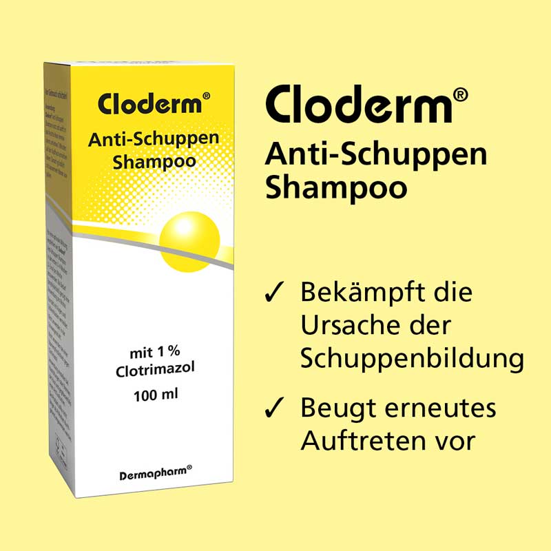 CLODERM Anti Schuppen Shampoo 50 ml Shampoo