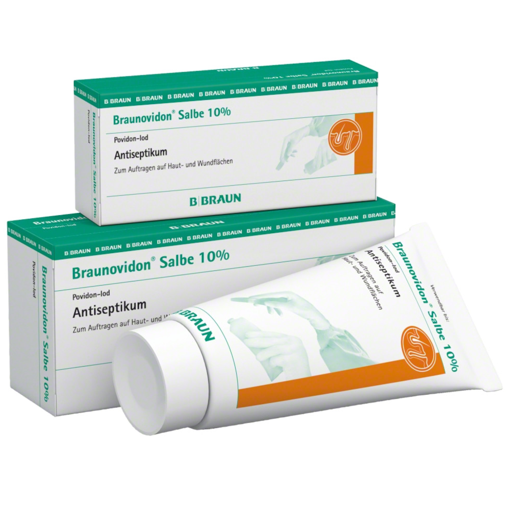 BRAUNOVIDON Salbe 100 g Salbe
