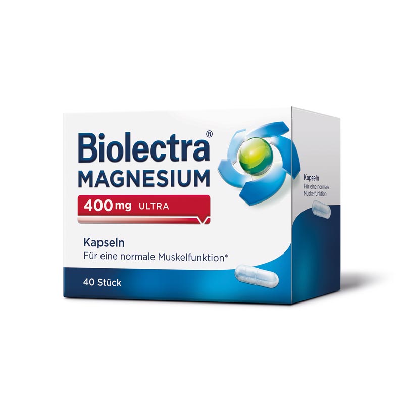 Biolectra MAGNESIUM 400mg ULTRA 40 St Kapseln