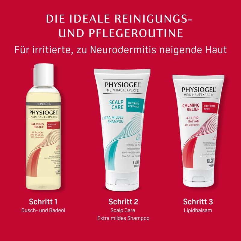 PHYSIOGEL CALMING RELIEF DUSCHÖL IRRITIERTE HAUT 400 ml Öl