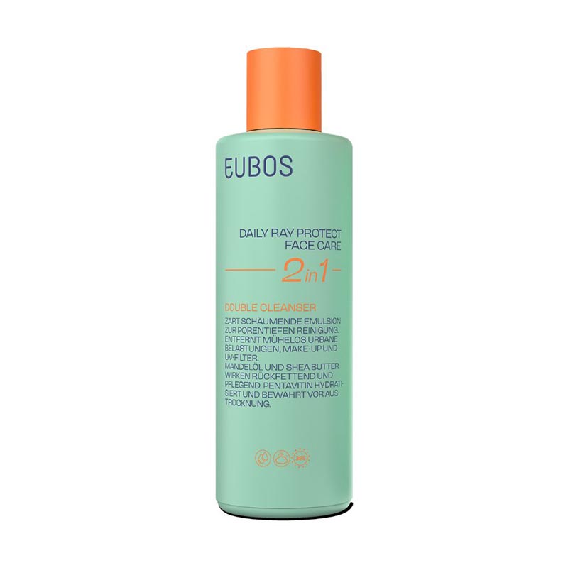 EUBOS DAILY RAY PROTECT FACE CARE 2in1 200 ml Milch