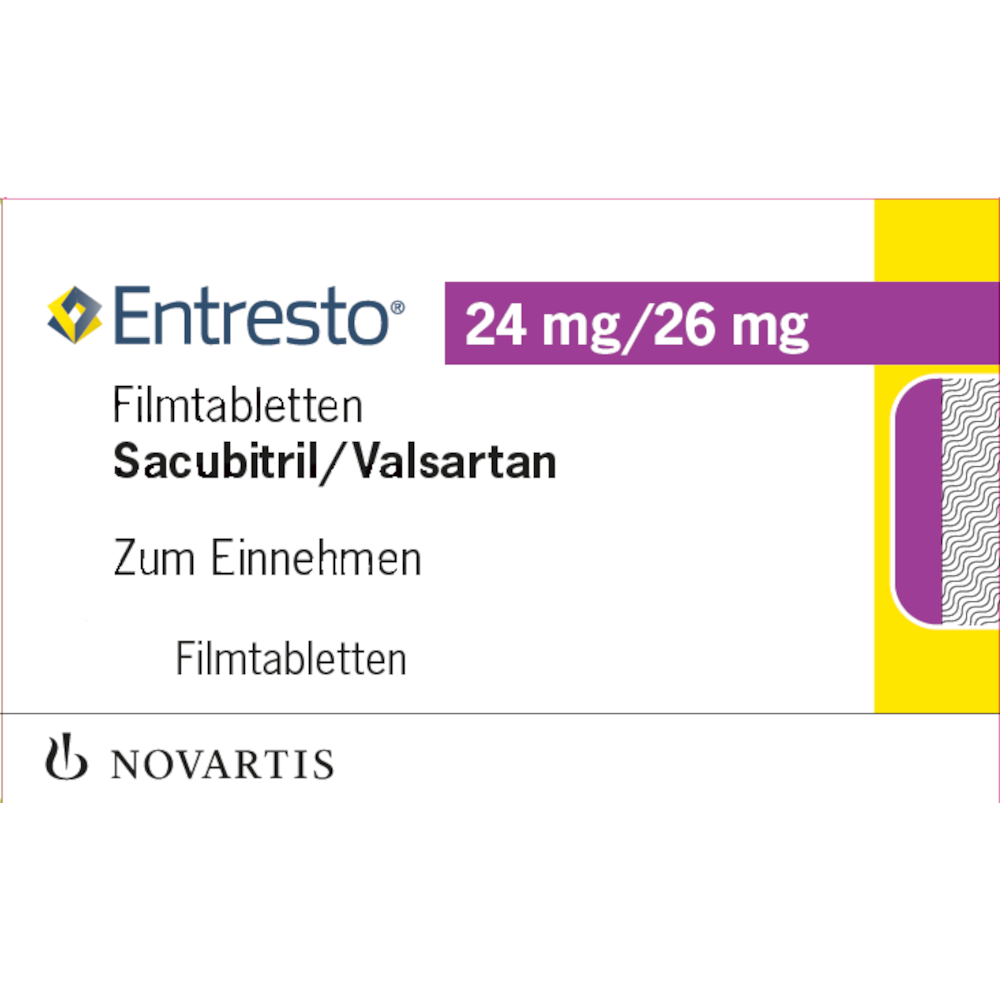 Entresto 24mg/26mg 20 St Filmtabletten