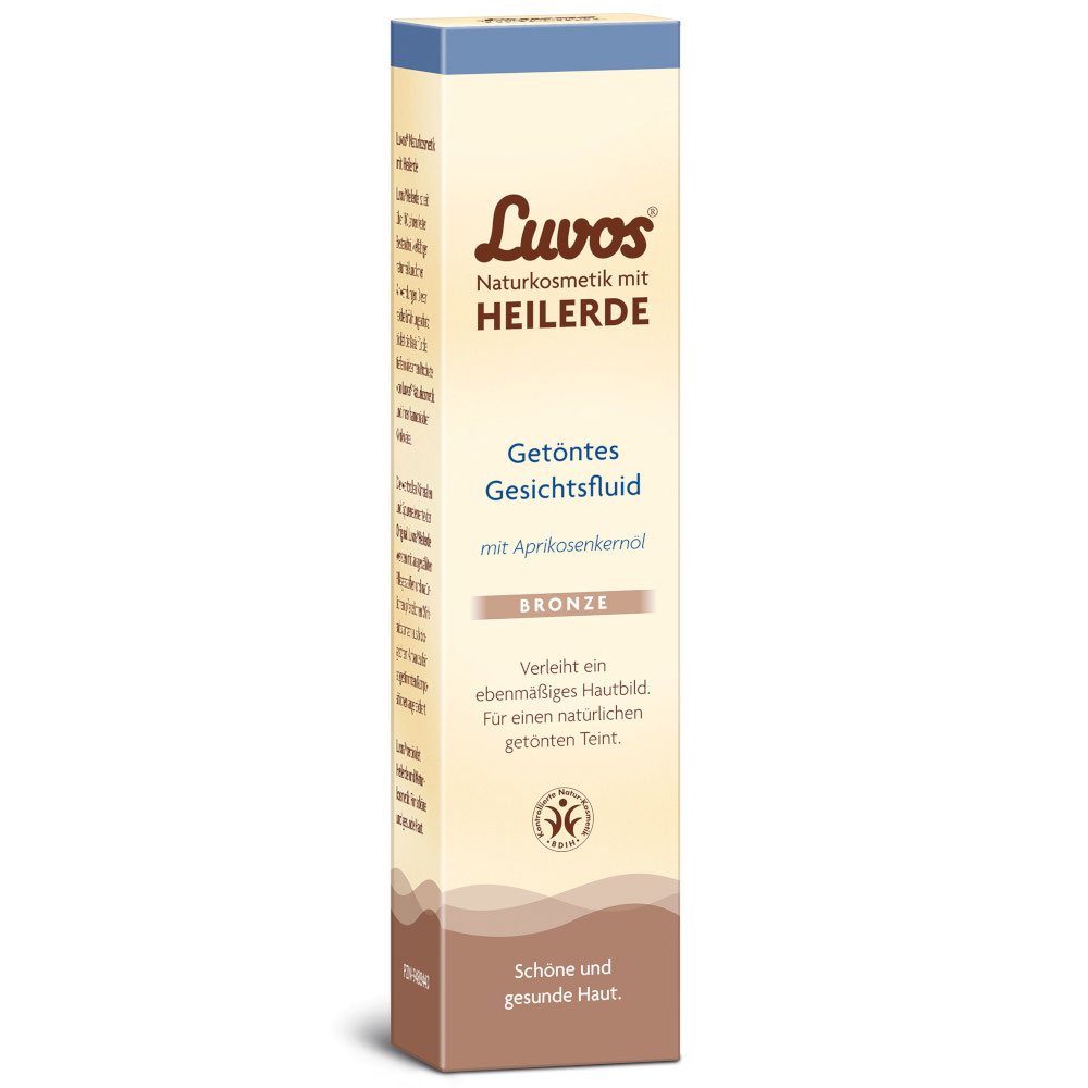 Luvos HEILERDE Getöntes Gesichtsfluid Bronze 50 ml Emulsion