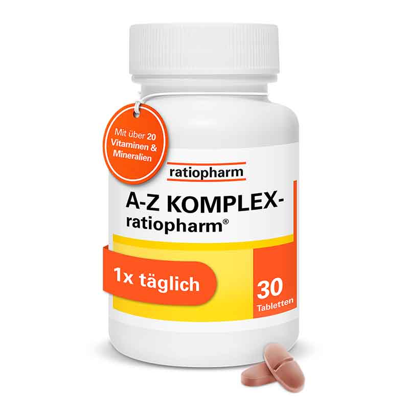 A-Z KOMPLEX-ratiopharm 30 St Tabletten