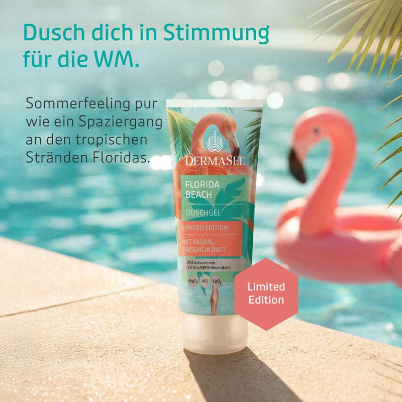 DERMASEL FLORIDA BEACH DUSCHGEL LIMITED EDITION  100 ml Duschgel