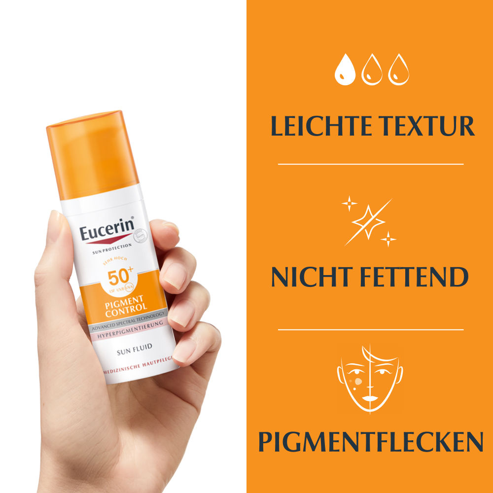 Eucerin SUN PIGMENT CONTROL SUN FLUID LSF 50+  50 ml Creme