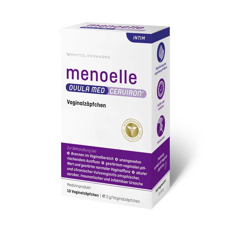 menoelle OVULA med CERVIRON 10 St Vaginalovula