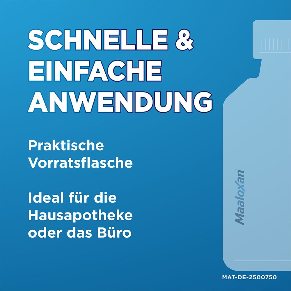 MAALOXAN Suspension bei Sodbrennen & Magenschmerzen 250 ml Suspension