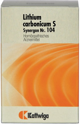 SYNERGON KOMPLEX 104 Lithium carbonicum S Tabl. 200 St Tabletten
