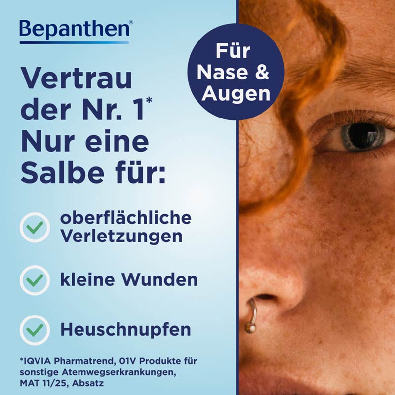 Bepanthen AUGEN- UND NASENSALBE 5 g Augen- und Nasensalbe