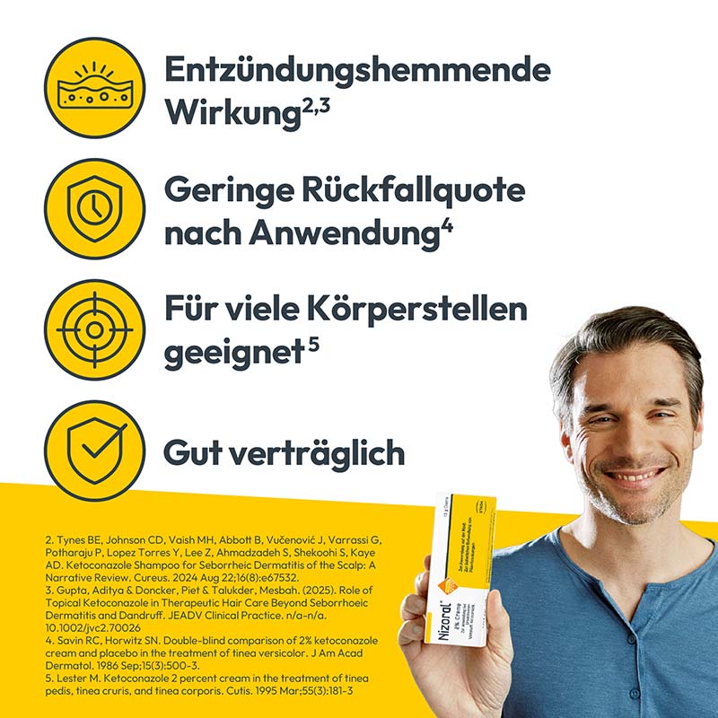 Nizoral 2% Creme 15 g Creme