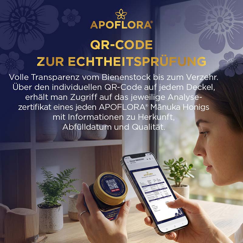 APOFLORA MANUKA HONIG MGO 400+ 250 g