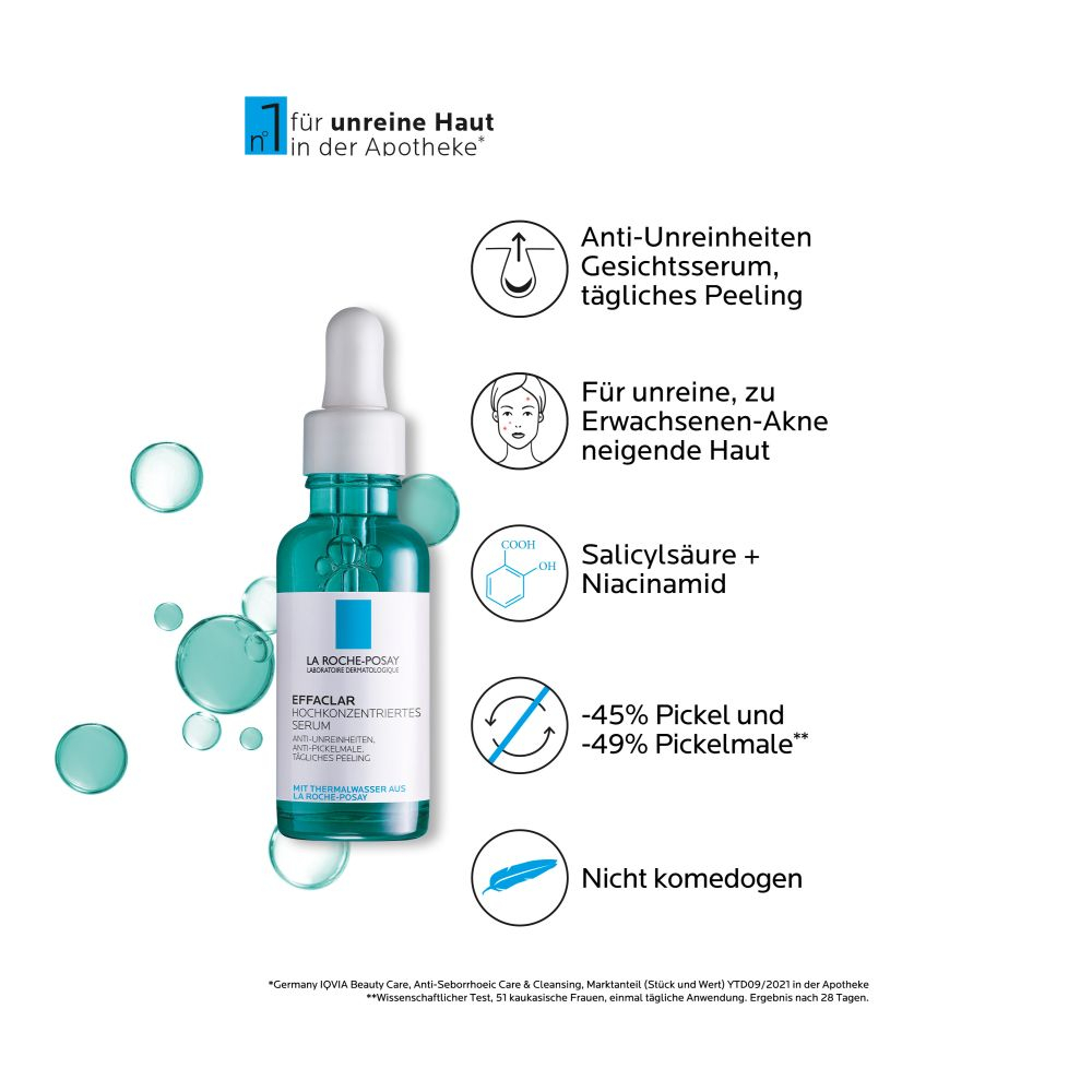 LA ROCHE-POSAY Effaclar hochkonzentriertes Serum 30 ml Konzentrat