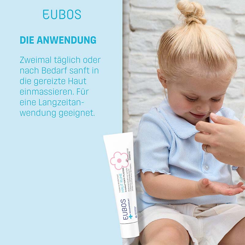 EUBOS TROCKENE KINDER-HAUT HAUT RUHE EctoAkut forte 7% Ectoin 30 ml Creme
