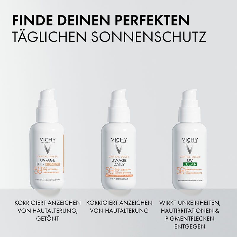 VICHY CAPITAL SOLEIL UV-AGE DAILY LSF 50+ 40 ml Flüssigkeit