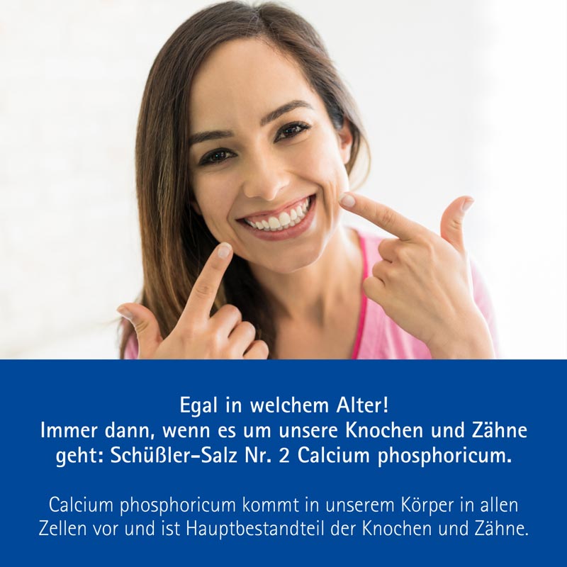 Schüßler-Salz Nr. 2 Calcium phosphoricum D6 400 St Tabletten