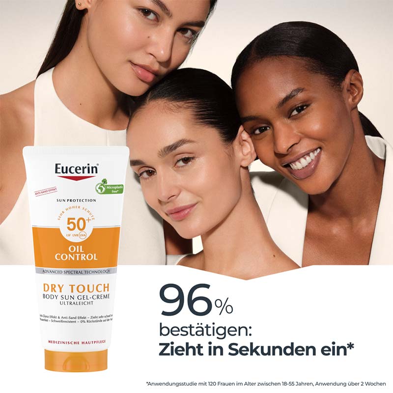 Eucerin SUN OIL CONTROL DRY TOUCH BODY SUN GEL-CREME ULTRALEICHT LSF 50+  200 ml Creme