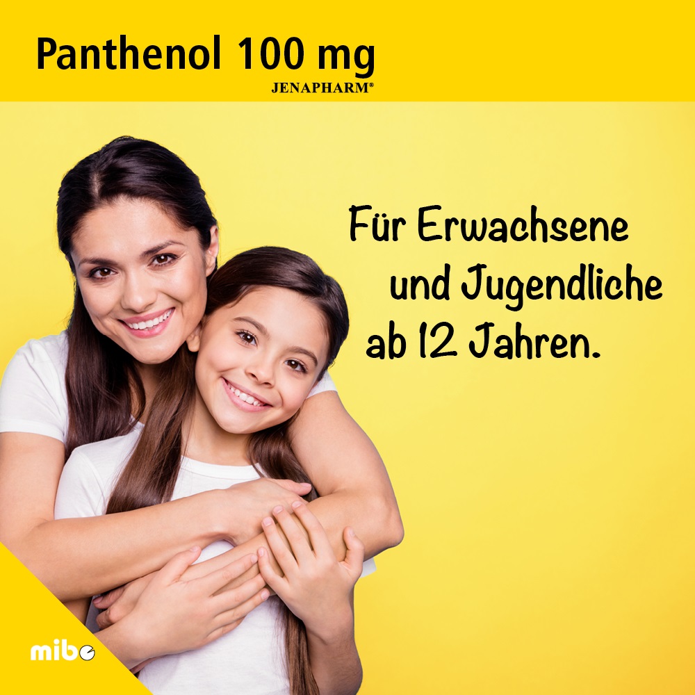 PANTHENOL 100 mg Jenapharm 20 St Tabletten