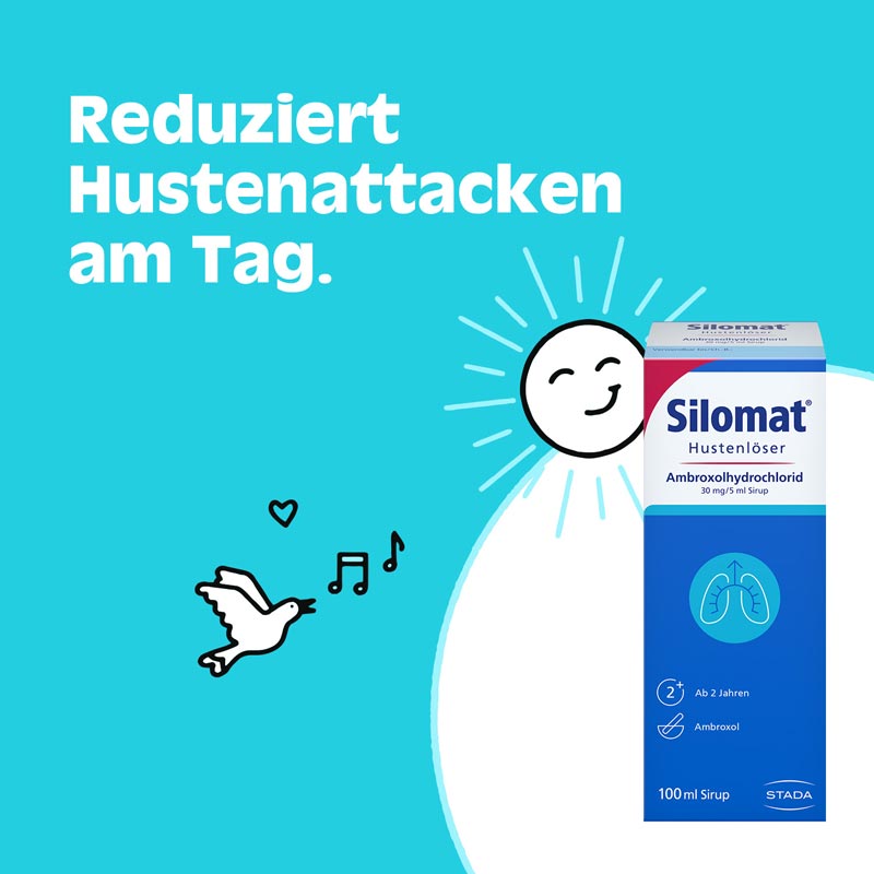 Silomat Hustenl&ouml;ser Ambroxolhydrochlorid 100 ml Sirup