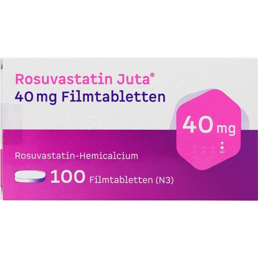 Rosuvastatin Juta 40 mg 100 St Filmtabletten