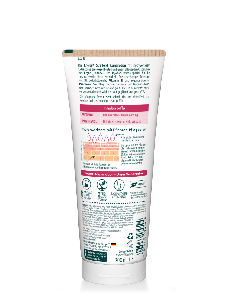 Kneipp Straffend Körperlotion 200 ml Lotion