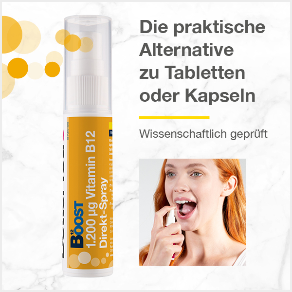 BetterYou Boost 1.200 µg Vitamin B12 Direkt-Spray 25 ml Spray