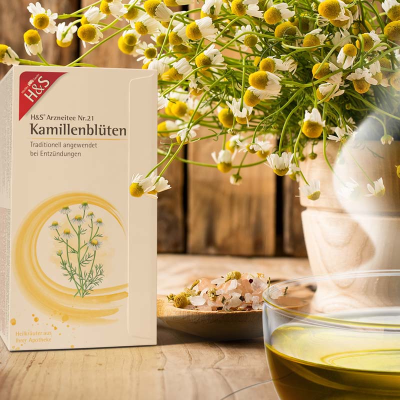 H&S Arzneitee Kamillenblüten 20X1.5 g Filterbeutel