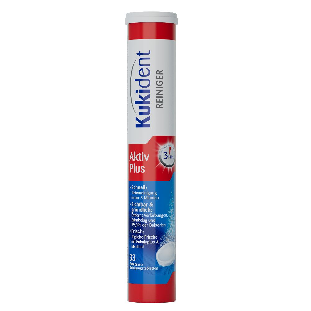 KUKIDENT Aktiv Plus Tabs 33 St Tabletten