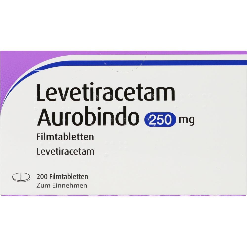 Levetiracetam Aurobindo 250mg 200 St Filmtabletten