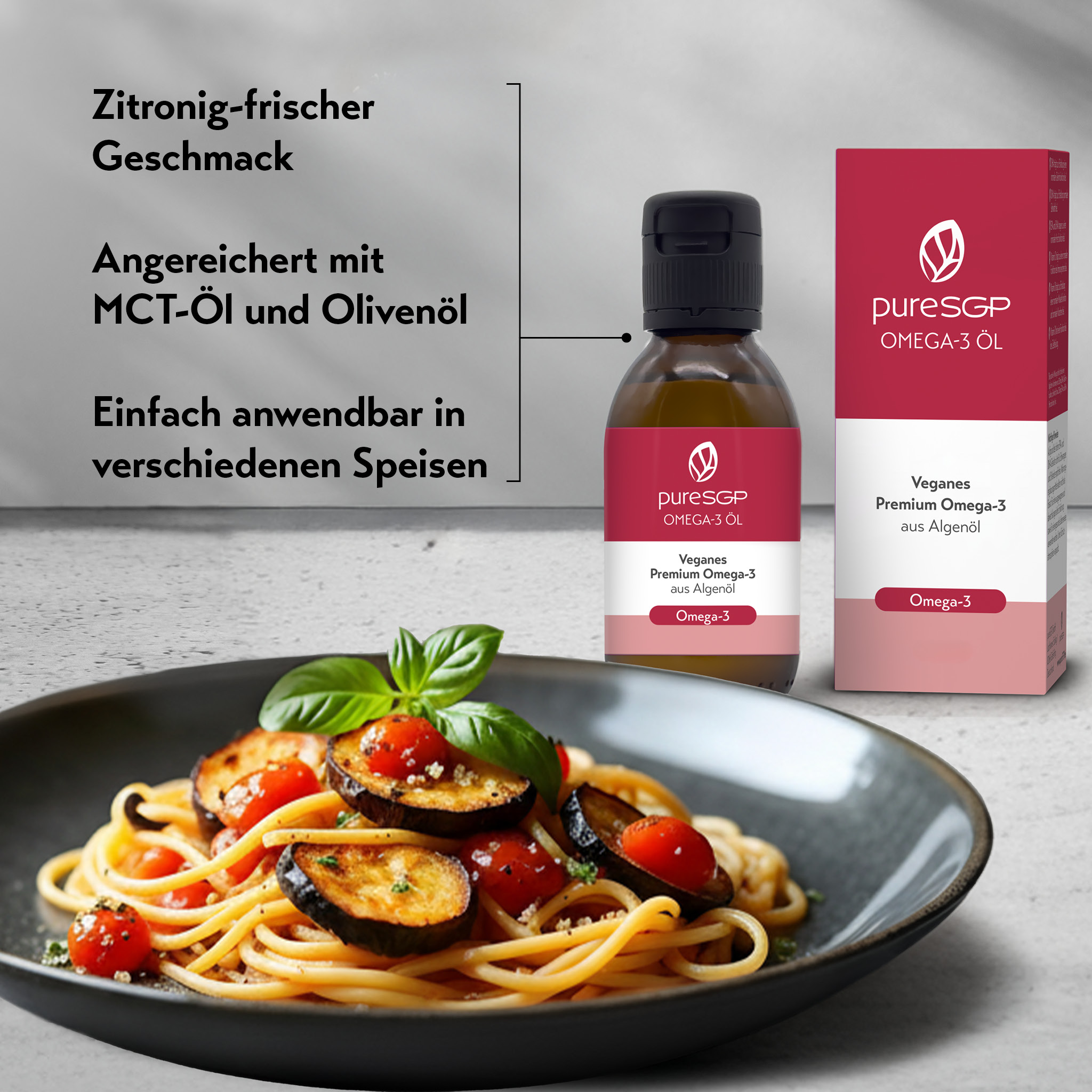 pureSGP OMEGA-3 ÖL 150 ml Tropfen