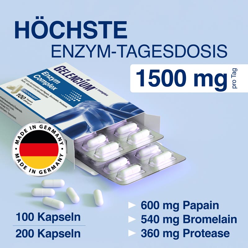 GELENCIUM ENZYM COMPLEX 360 St Kapseln