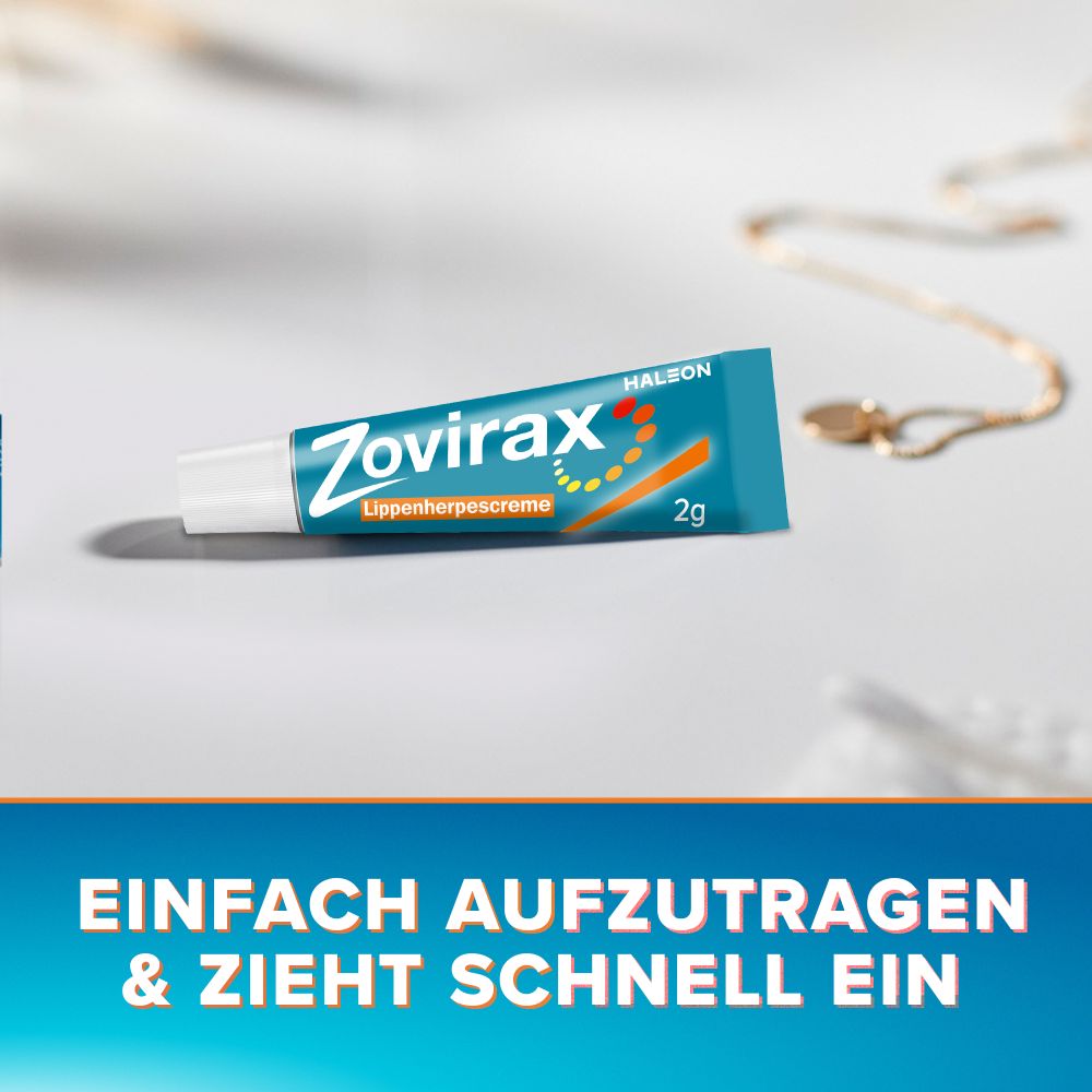 Zovirax Lippenherpescreme 2 g Creme