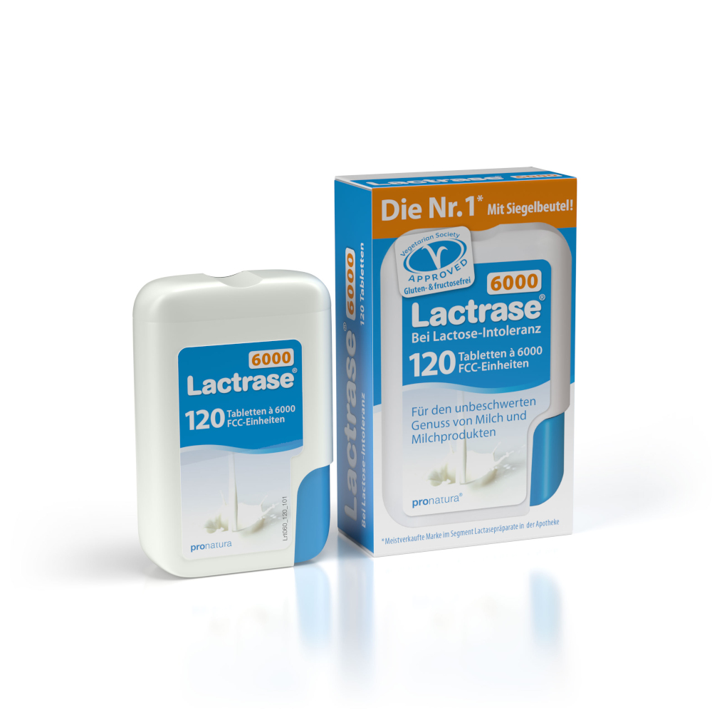 Lactrase 6000 FCC 120 St Tabletten