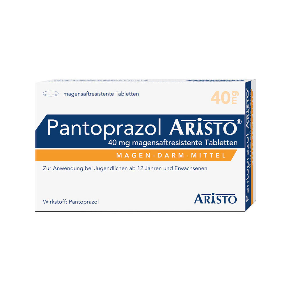 Pantoprazol ARiSTO 40mg 100 St Tabletten magensaftresistent
