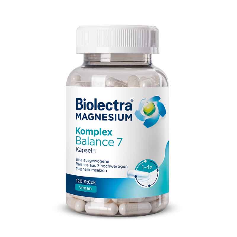 Biolectra MAGNESIUM Komplex Balance 7  120 St Kapseln