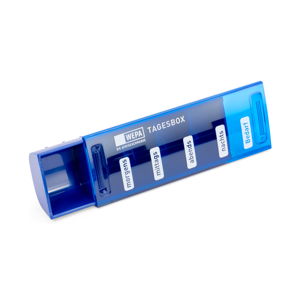 WEPA Tagesbox farbig sortiert UV-Schutz+ 1 St