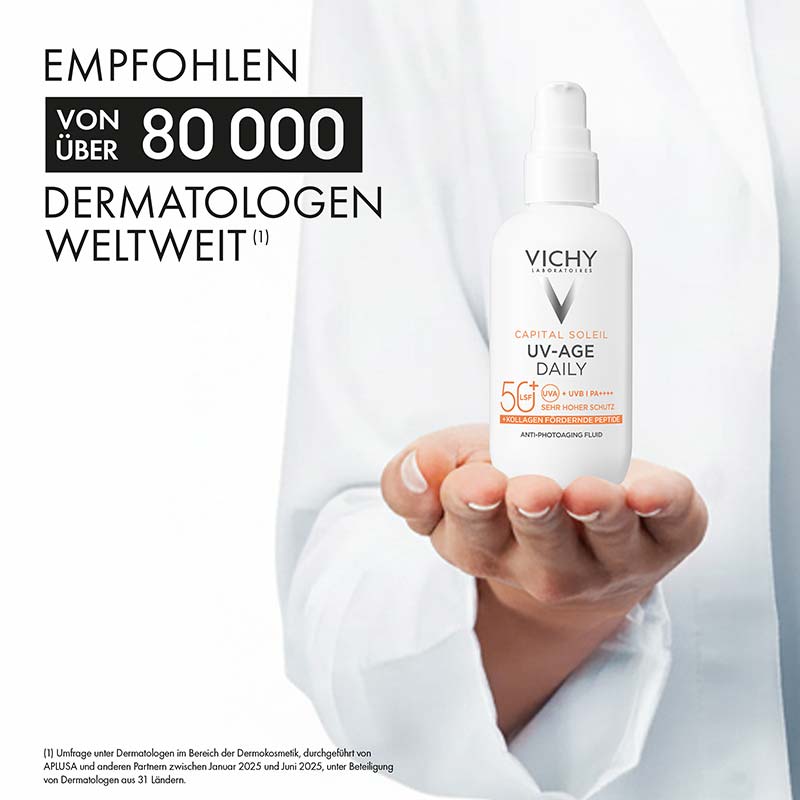 VICHY CAPITAL SOLEIL UV-AGE DAILY LSF 50+ 80 ml Flüssigkeit