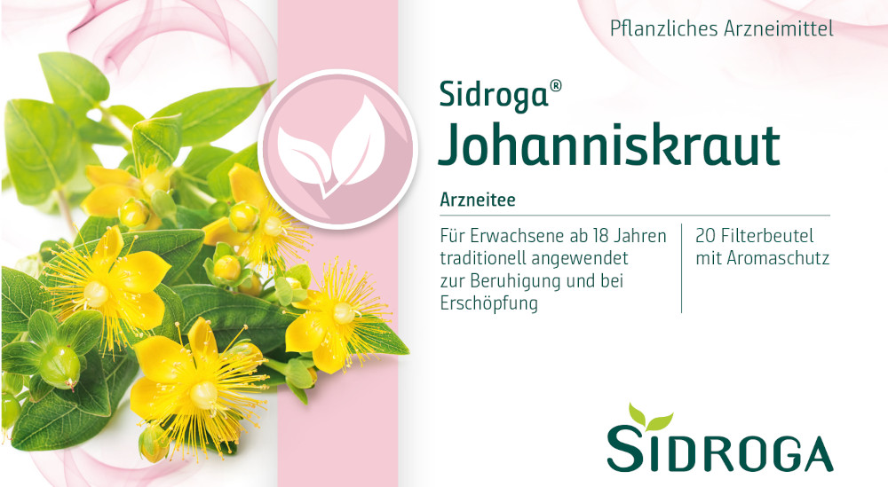 SIDROGA Johanniskraut 20X1.75 g Tee