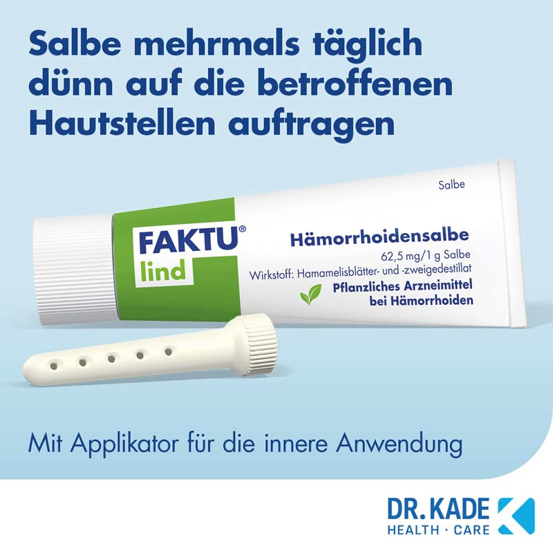 FAKTU lind Hämorrhoidensalbe 50 g Salbe