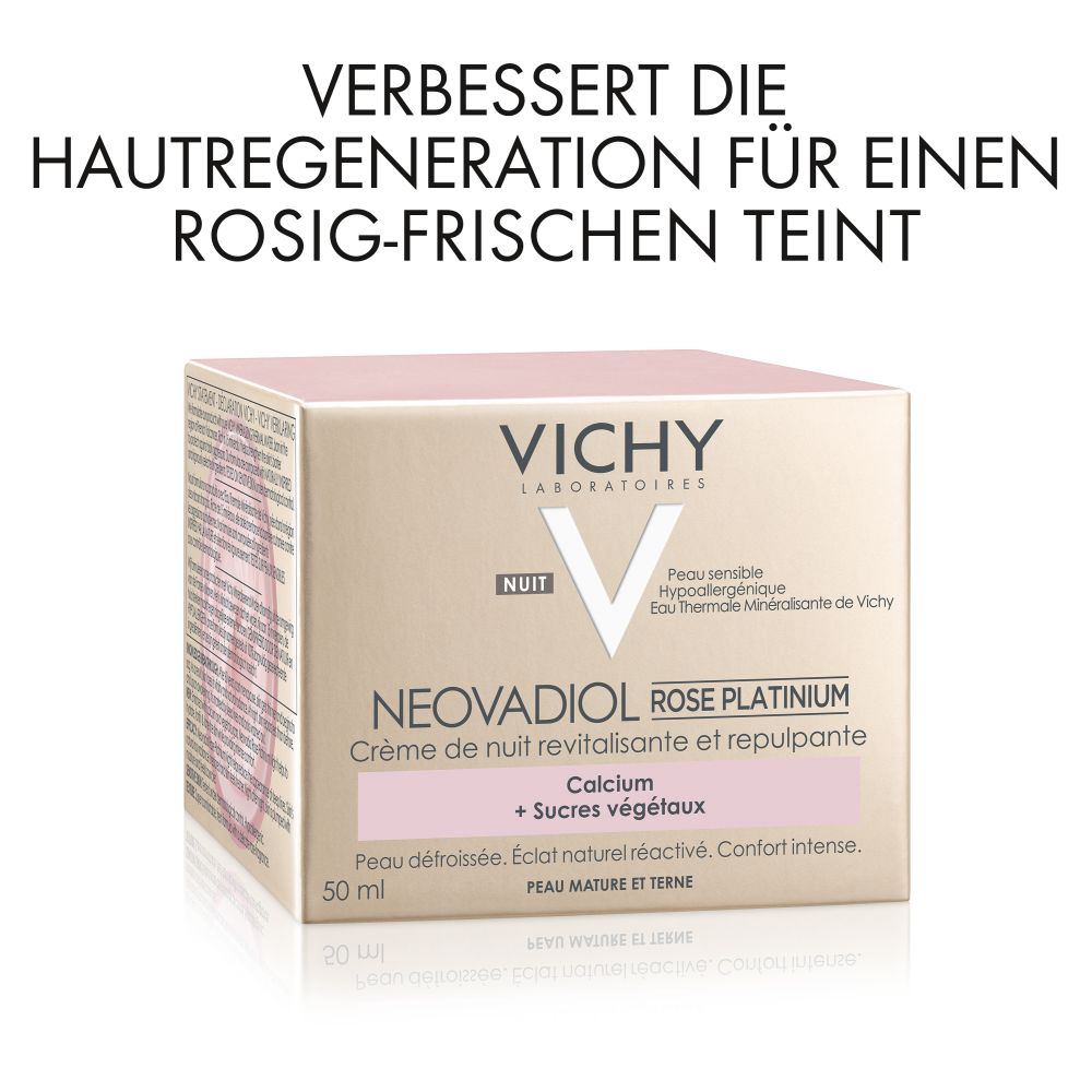 VICHY NEOVADIOL ROSE PLATINUM NACHT Creme für die Wechseljahre  50 ml Creme
