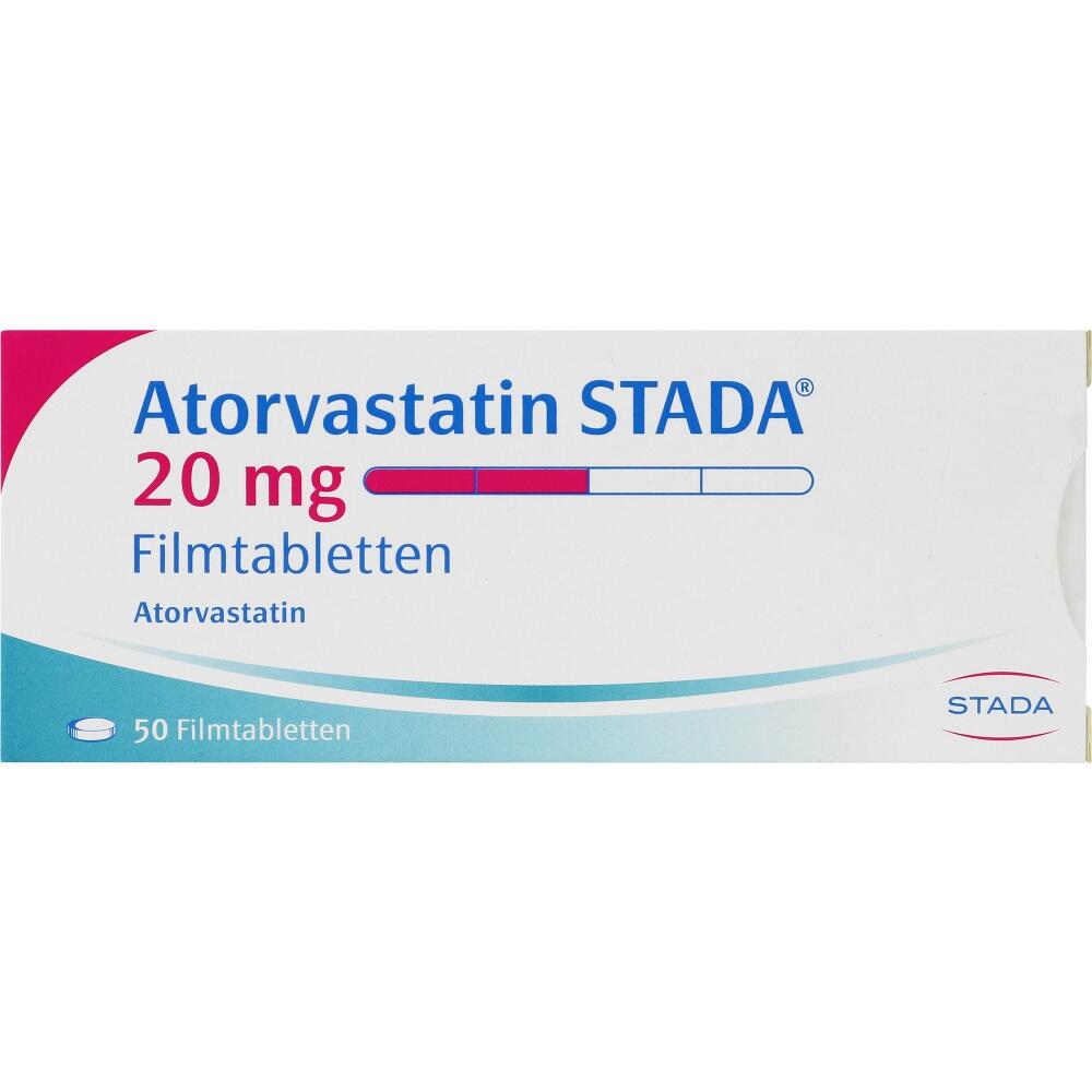 Atorvastatin STADA 20mg 50 St Filmtabletten