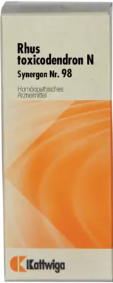 SYNERGON KOMPLEX 98 Rhus toxicodendron N Tropfen 20 ml Tropfen
