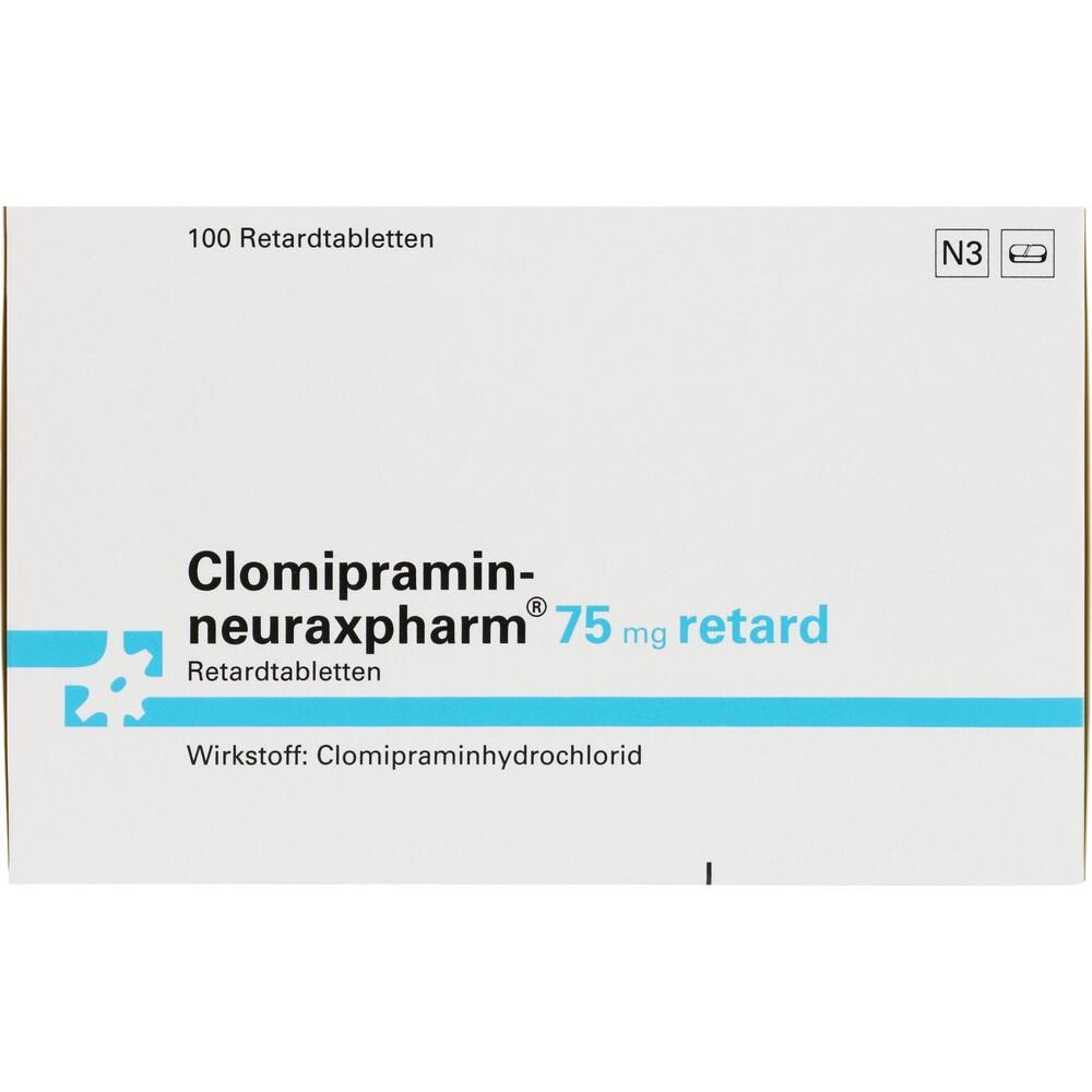 Clomipramin-neuraxpharm 75mg 100 St Retard-Tabletten
